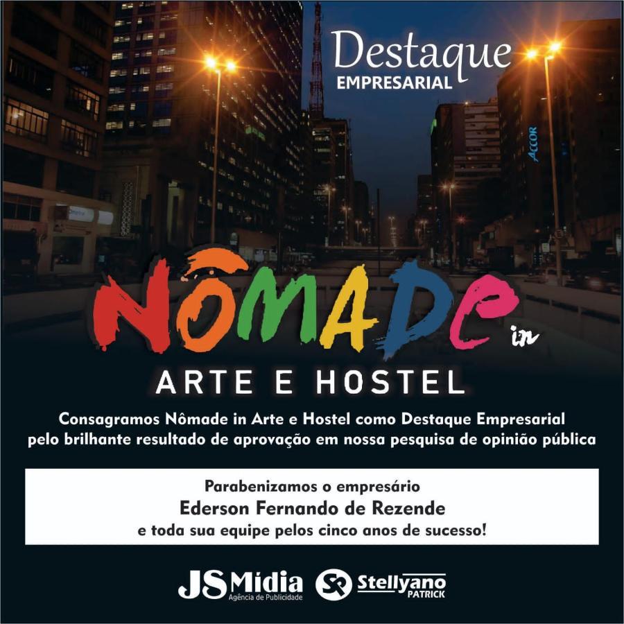 Nomade In Arte E Hostel סאו פאולו מראה חיצוני תמונה