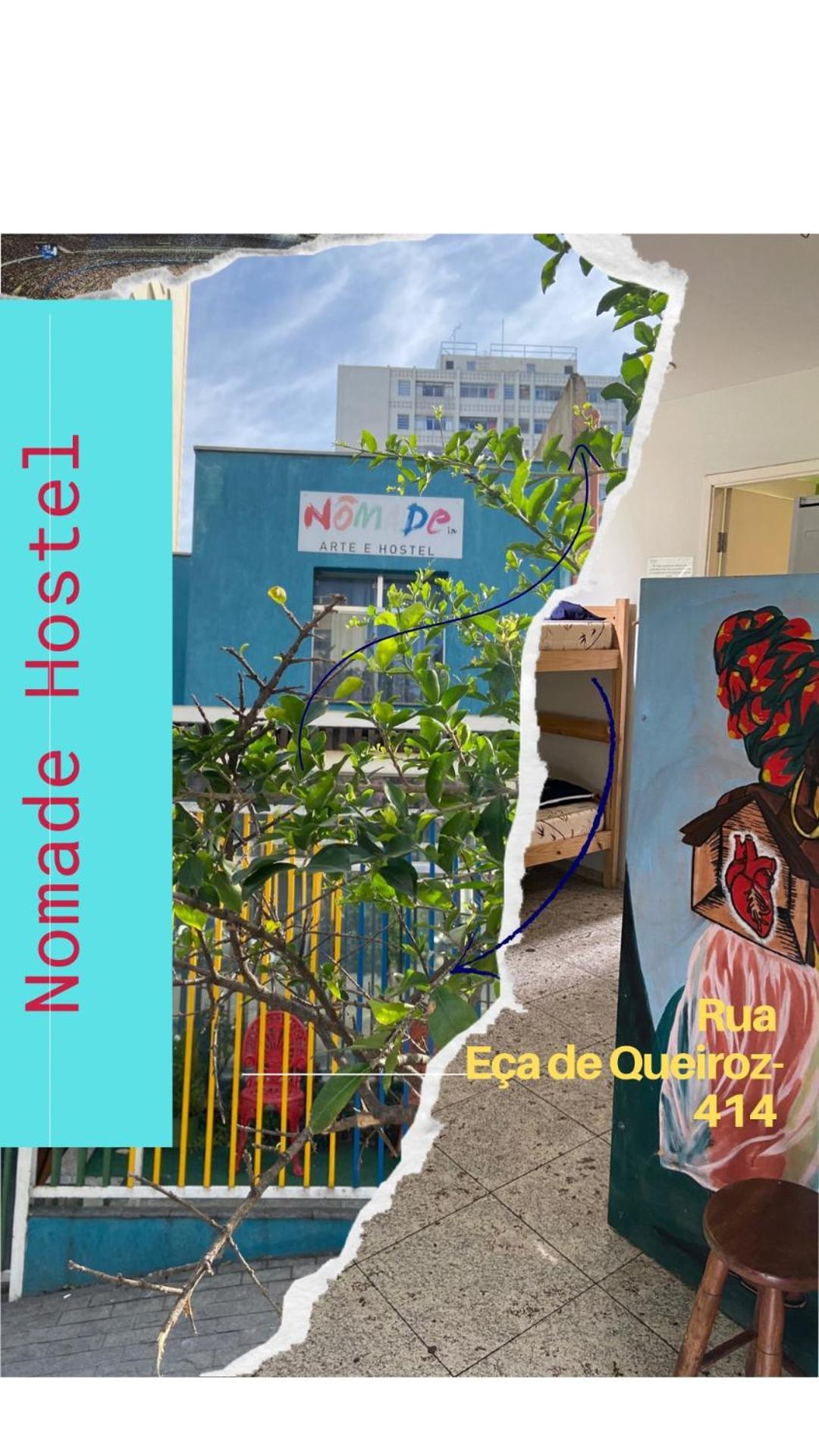 Nomade In Arte E Hostel סאו פאולו מראה חיצוני תמונה